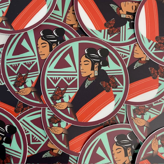 Hopi Maiden Sticker