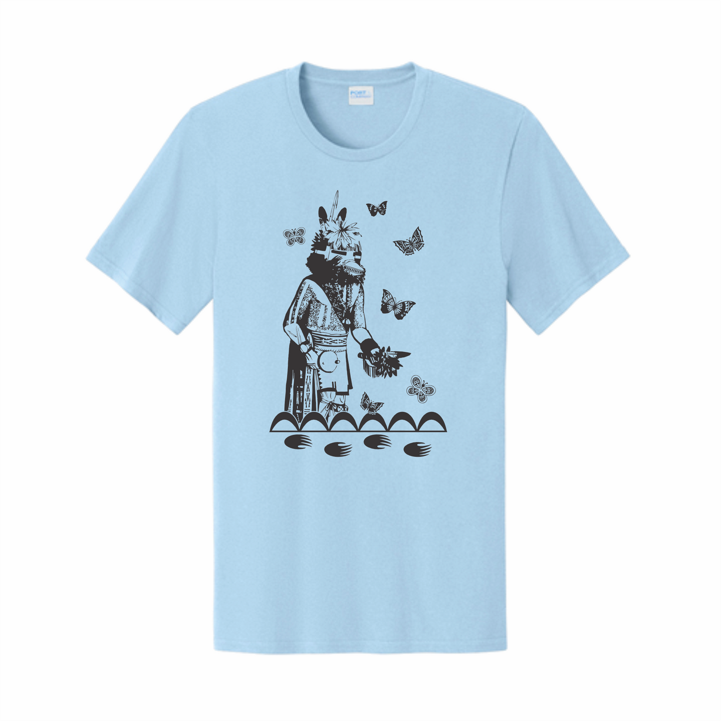 Blue Badger Tee